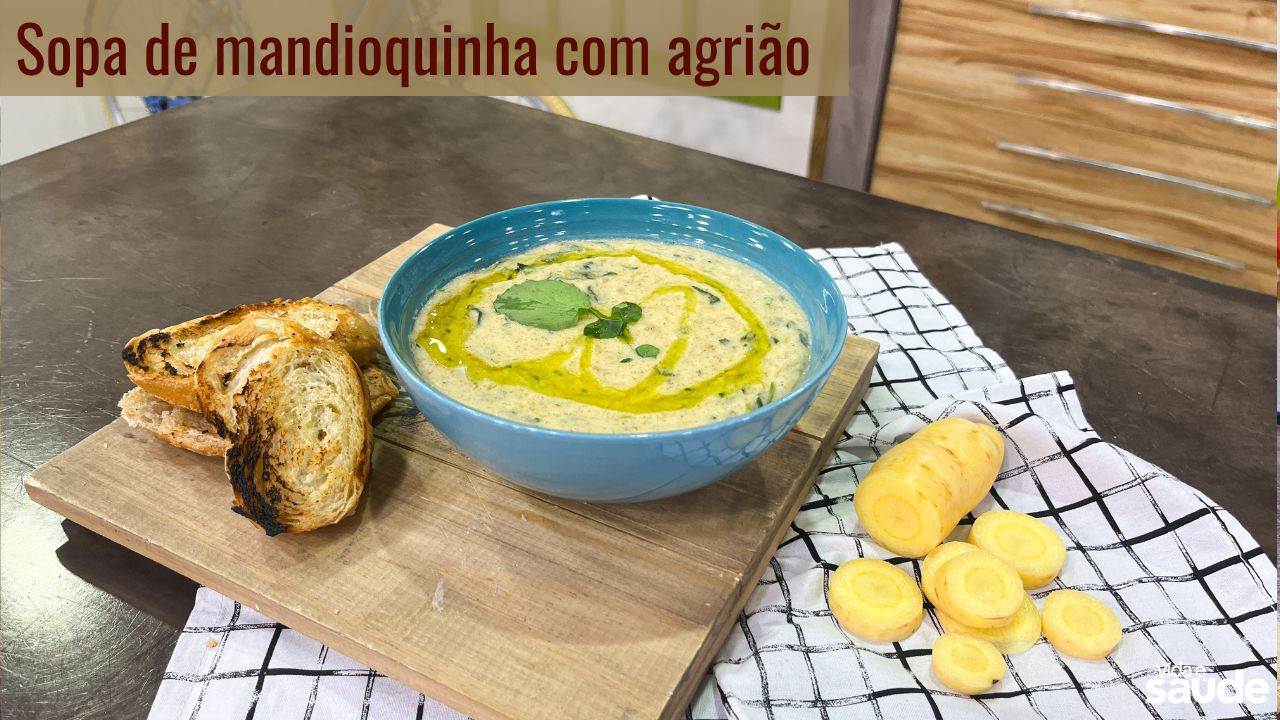 Receita Sopa De Mandioquinha Agri O Rede Novo Tempo De Comunica O