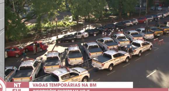 Inscrições para vagas temporárias na Saúde da BM encerram nesta quarta