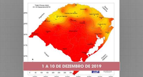 Governo do RS apresenta relatório de estiagem