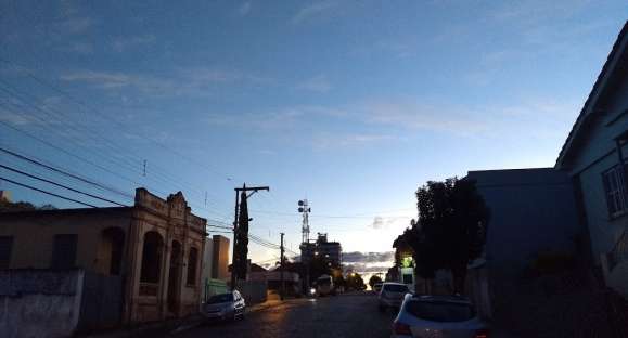 Fim de semana terá tempo firme em Cachoeira do Sul