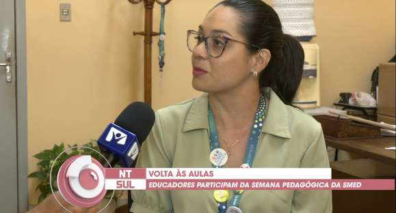 Educadores participam de semana pedagógica em Cachoeira do Sul