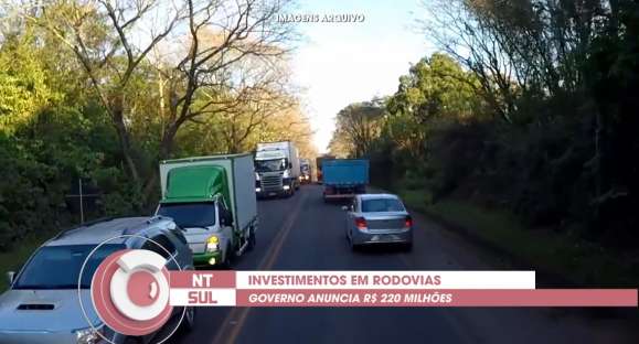 Governo do RS anuncia investimento de R$ 220 mi em rodovias