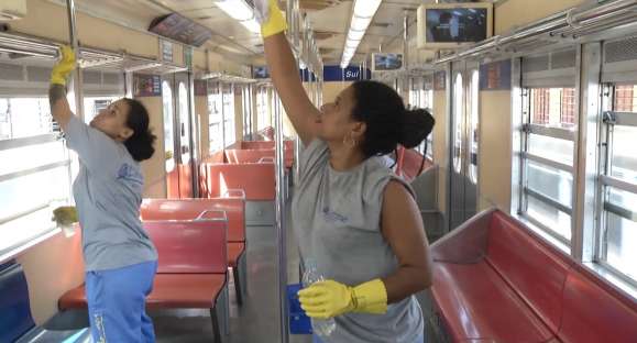 Em Porto Alegre, Trensurb reforça limpeza nos metrôs