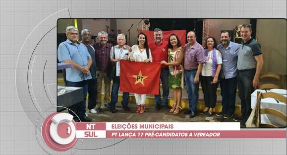 PT comemora 40 anos em Cachoeira e lança pré-candidatos