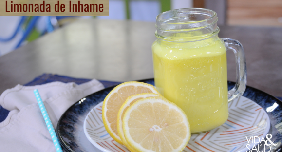 Receita: Limonada de Inhame