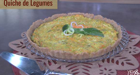 Receita: Quiche de Legumes