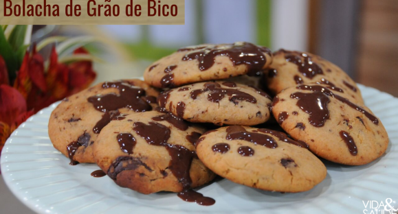 Receita: Bolacha de Grão de Bico