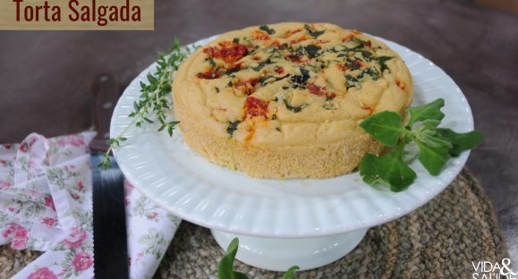 Receita: Torta Salgada sem Glúten