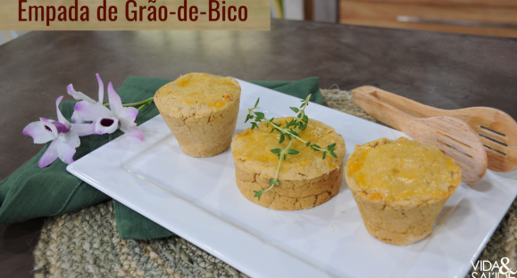 Receita: Empada de Grão-de-Bico