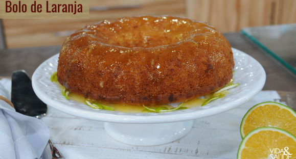 Receita: Bolo de Laranja