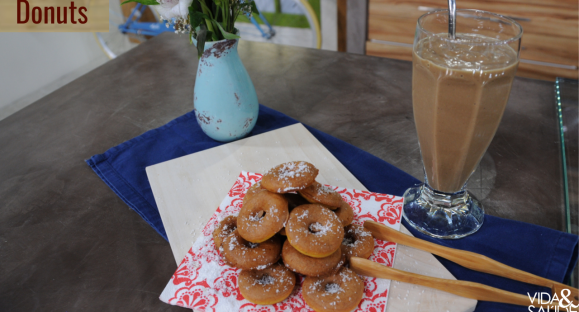 Receita: Donuts de Cenoura