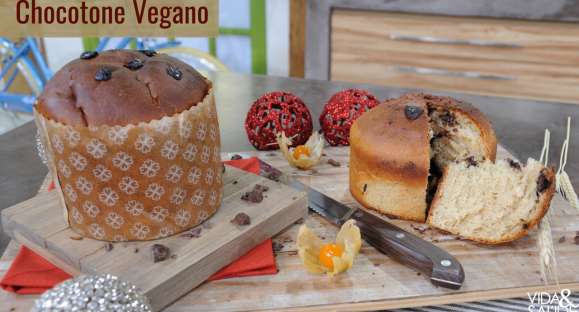 Receita: Chocotone Vegano