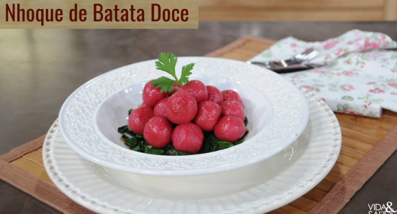 Receita: Nhoque de Batata Doce