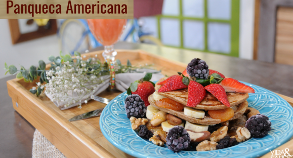 Receita: Panqueca Americana