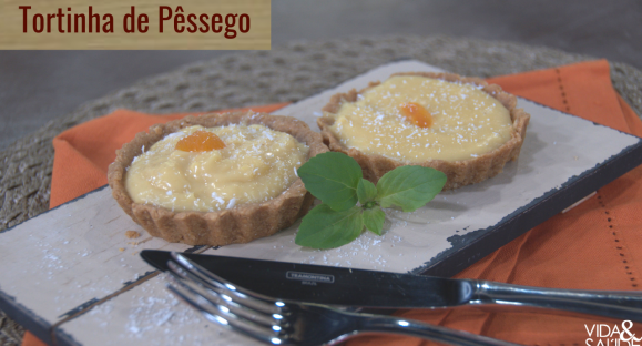 Receita: Tortinha de Pêssego