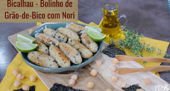 Receita: Bicalhau – Bolinho de Grão-de-Bico