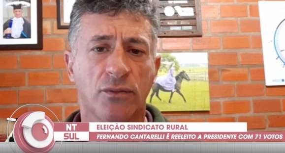 Fernando Cantarelli é reeleito presidente do Sindicato Rural de Cachoeira do Sul