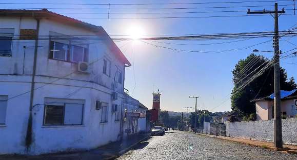 Volta a predominar tempo seco e frio em Cachoeira do Sul