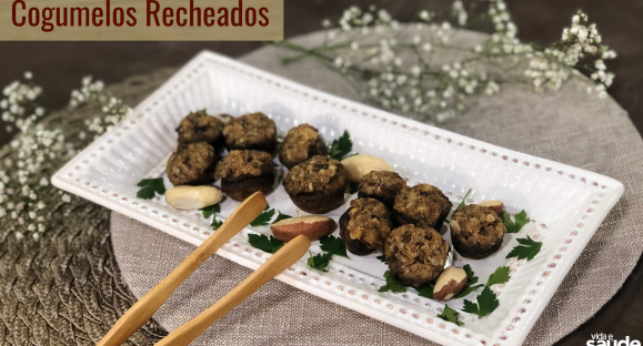 Receita: Cogumelos Recheados