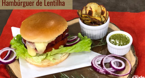 Receita: Hambúrguer de Lentilha