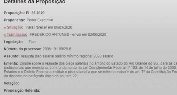 Reajuste do mínimo regional não avança na Assembleia Legislativa