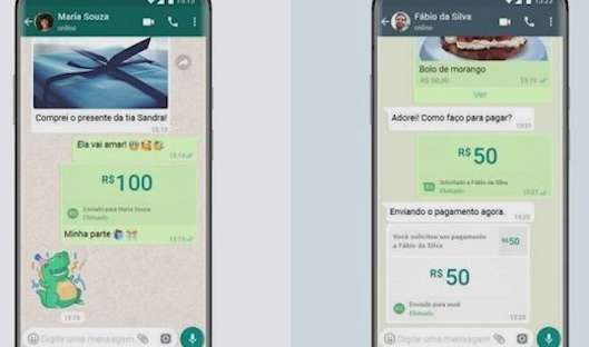 Atualização permitirá pagamentos pelo WhatsApp