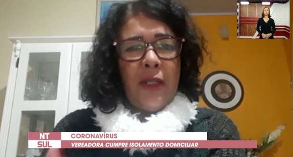 Vereadora Telda Assis está em isolamento domiciliar