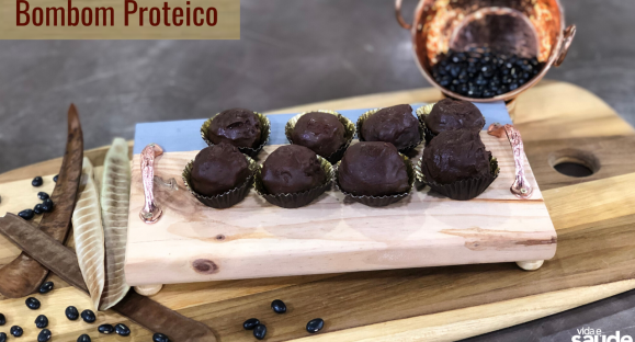 Receita: Bombom Proteico