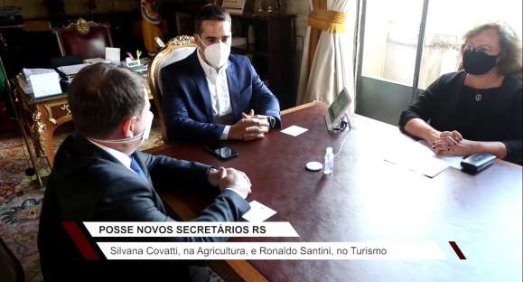 Secretários da Agricultura e Turismo do RS tomam posse