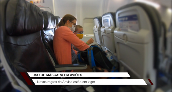 Vai viajar? Tem novas regras para o uso de máscaras em aviões