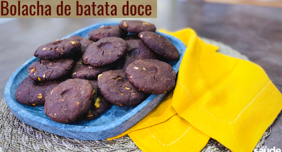 Receita: Bolacha de Batata Doce