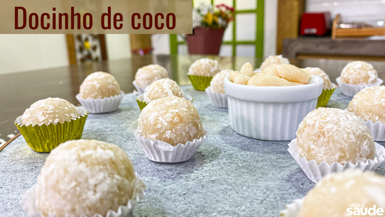 Receita: Docinho de Coco - Rede Novo Tempo de Comunicação