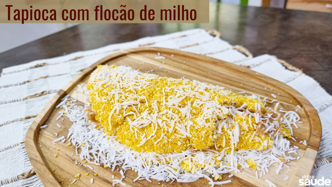 Receita: Tapioca De Flocão De Milho - Rede Novo Tempo De Comunicação