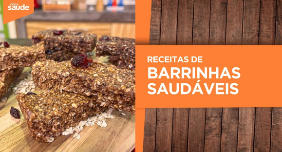 Receita: Barrinhas saudáveis