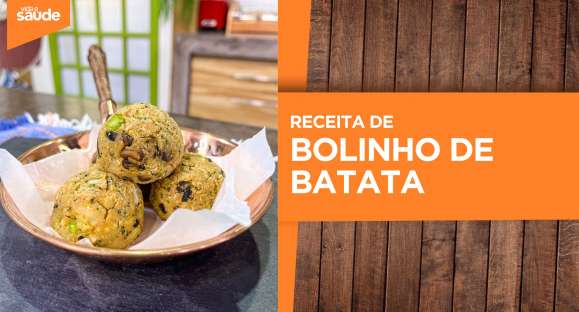 Receita: Bolinho de batata