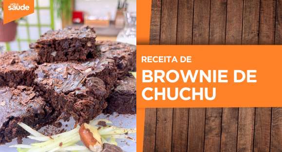 Receita: Brownie de chuchu