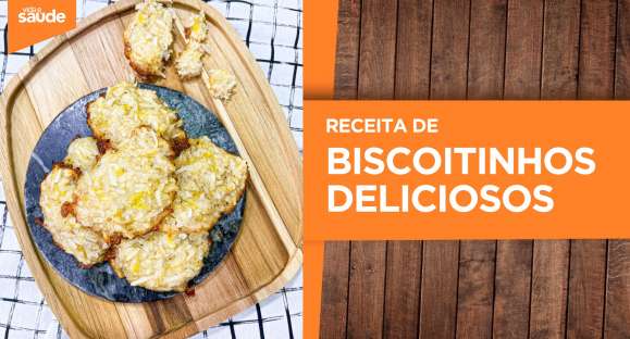 Receita: Biscoitinhos deliciosos