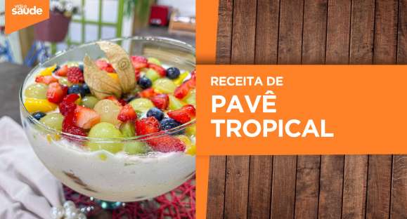 Receita: Pavê tropical