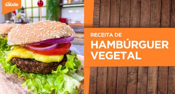 Receita: Hambúrguer vegetal