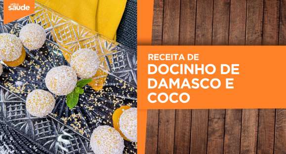 Receita: Docinho de damasco e coco