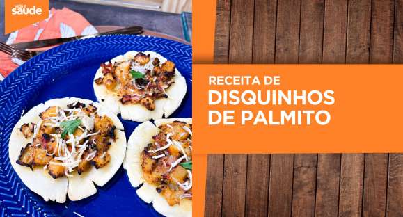 Receita: Disquinhos de palmito