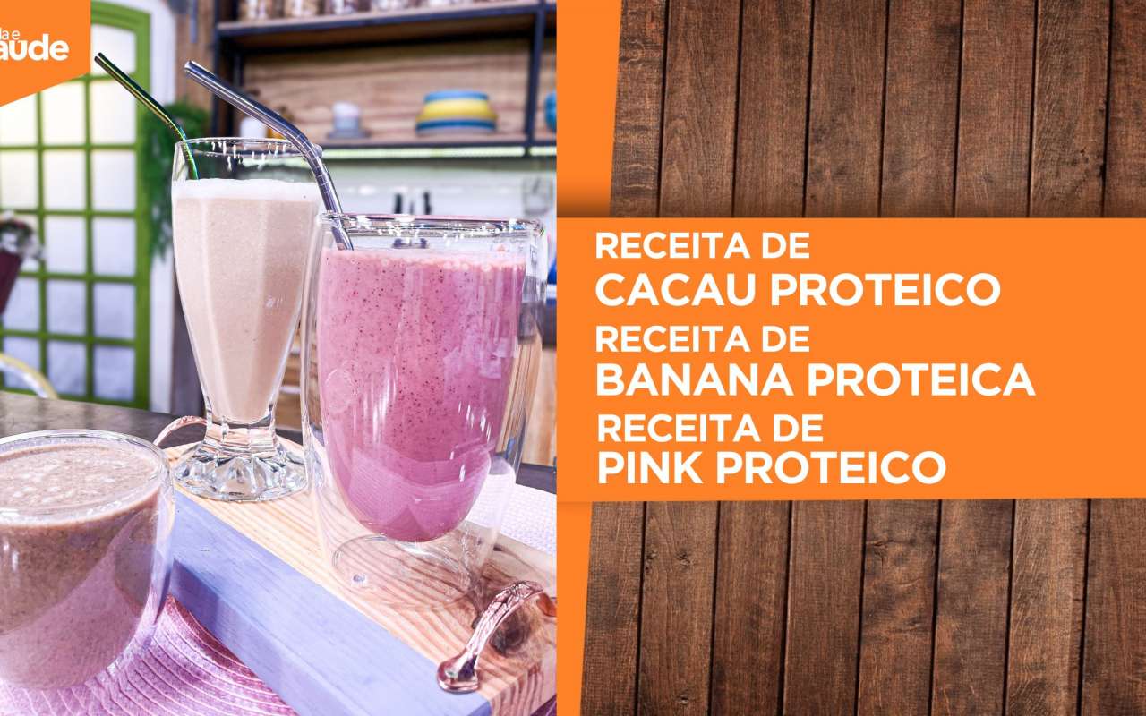 Receita: Bebidas proteicas