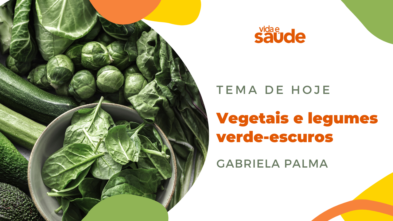 Vegetais e legumes verde-escuros