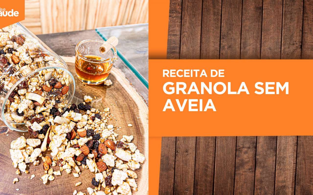 Receita: Granola sem aveia