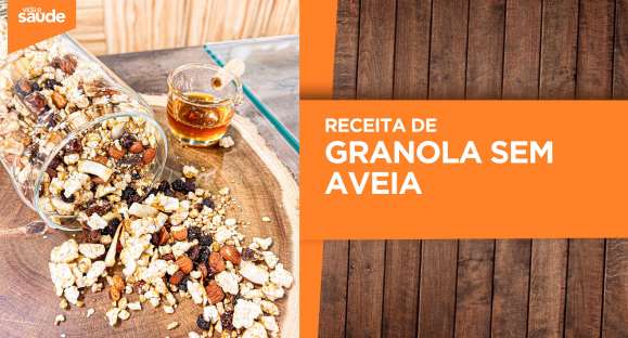 Receita: Granola sem aveia