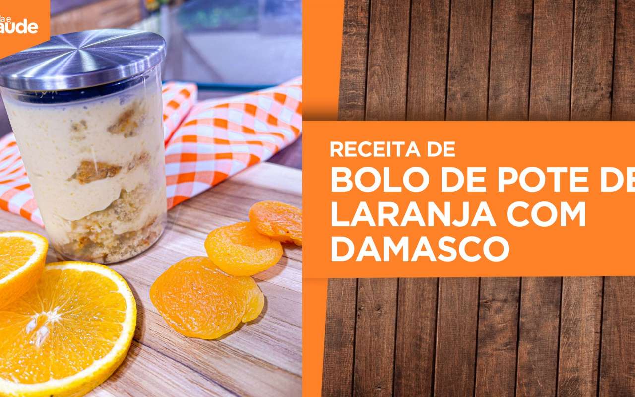 Receita: Bolo de pote de laranja com damasco