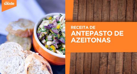 Receita: Antepasto de azeitonas