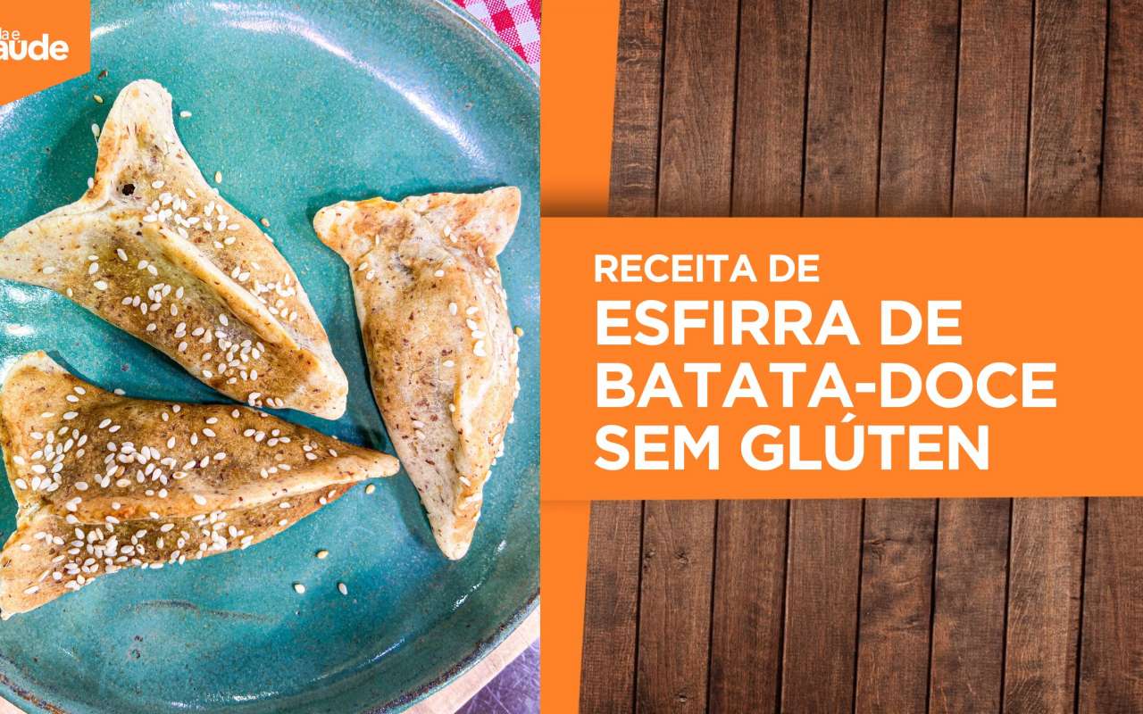 Receita: Esfirra de batata-doce sem glúten