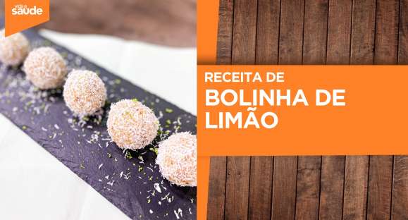 Receita: Bolinha de limão