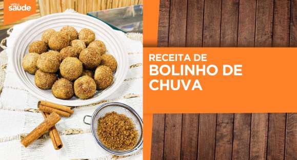 Receita: Bolinho de chuva